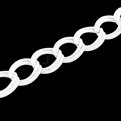 Iron Double Link Chains CH-R006-10x8mm-S-1