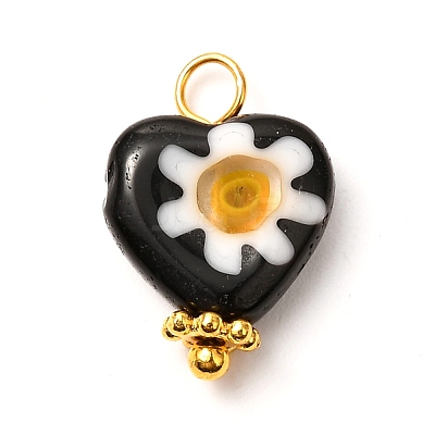 Handmade Lampwork Pendants PALLOY-JF00851-1
