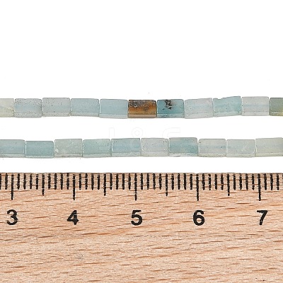 Natural Flower Amazonite Beads Strands GG-CBAF7D8-05-1