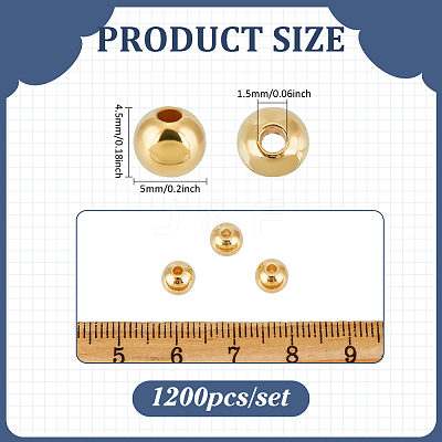 2000Pcs CCB Plastic Beads CCB-PH0001-31B-1