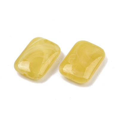 Opaque Acrylic Beads MACR-C037-06G-1