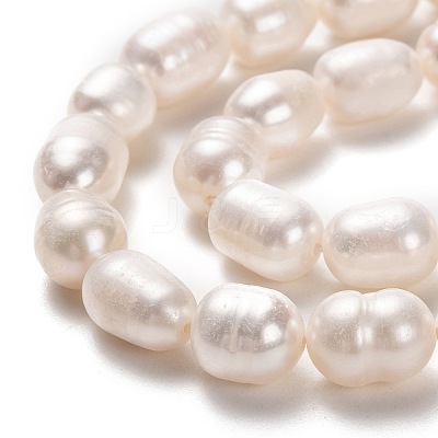 Natural Cultured Freshwater Pearl Beads Strands PEAR-L033-73-01-1