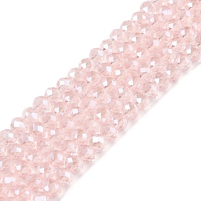 Electroplate Glass Beads Strands EGLA-A044-T3mm-A22-1