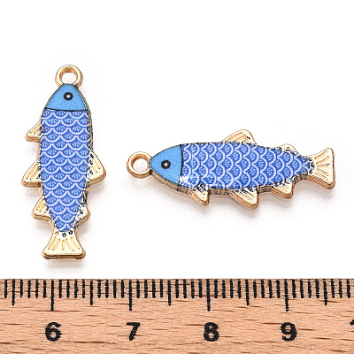 Alloy Enamel Pendants X-FIND-C037-16G-02-1-1