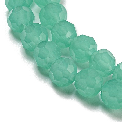 Imitation Jade Glass Beads Stands EGLA-A035-J6mm-D10-1