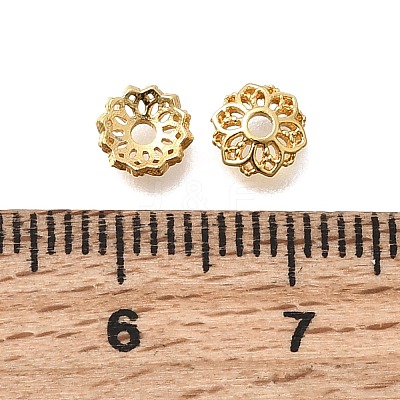Brass Bead Caps KK-G600-10G-1