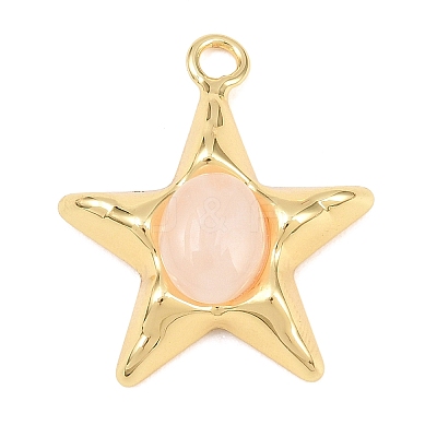 Natural Rose Quartz Pendants GG-G001-01G-04-1