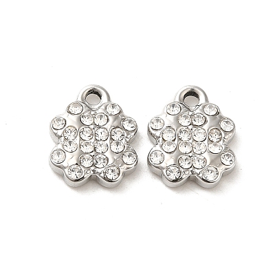 304 Stainless Steel Charms STAS-L025-007P-1