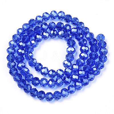 Electroplate Glass Beads Strands LS-EGLA-A034-T2mm-A32-1