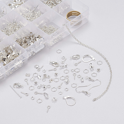Metal Jewelry Findings Sets DIY-YW0001-23S-1