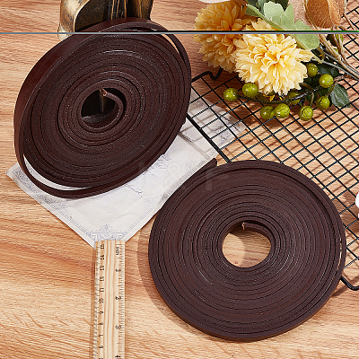 Flat Cowhide Leather Cord WL-GF0001-10D-03-1