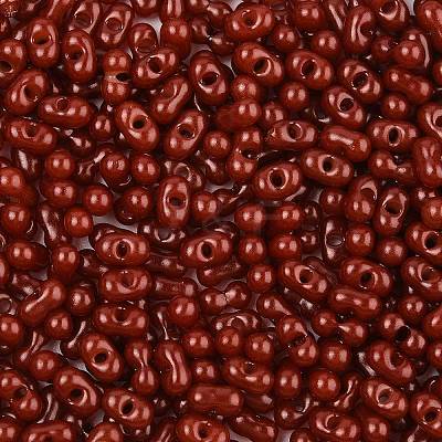 Baking Paint Glass Seed Beads SEED-L011-09A-24-1