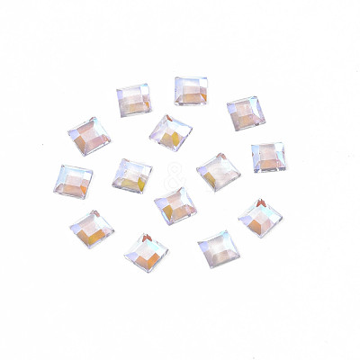 Glass Rhinestone Cabochons MRMJ-N027-045-1