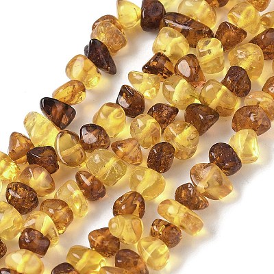 Natural Amber Beads Strands G-L095-E01-03-1