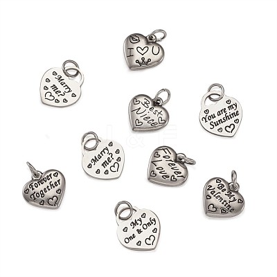 Wholesale Yilisi 316 Stainless Steel Pendants - Jewelryandfindings.com