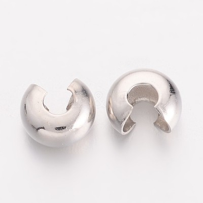 Brass Crimp Beads Covers EC266-2NF-1