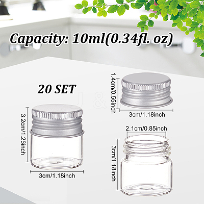 Glass Empty Cosmetic Containers LS-CON-WH0084-41A-1