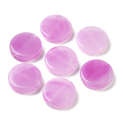 Transparent Acrylic Beads OACR-A021-19E-1