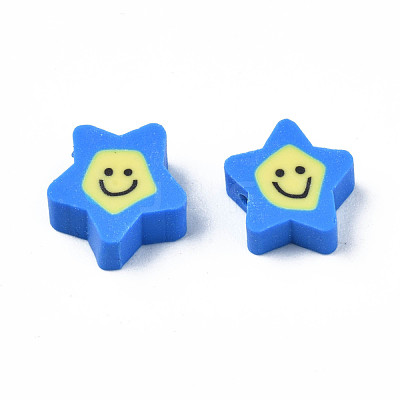 Handmade Polymer Clay Beads CLAY-N011-45A-01-1