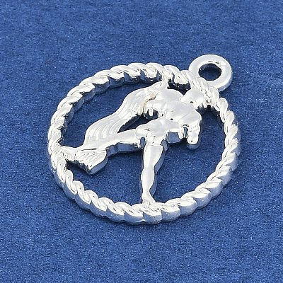 Twelve Constellations Alloy Pendants PALLOY-Q006-01E-S-1