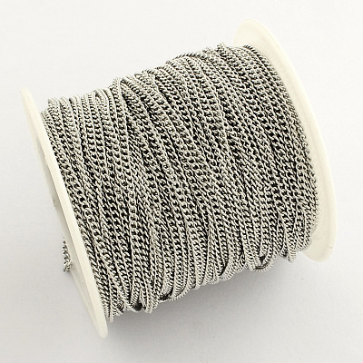 Tarnish Resistant Stainless Steel Twisted Chains CHS-Q001-19-1