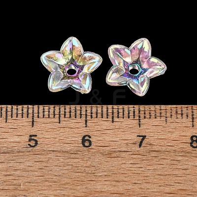 Transparent Acrylic Bead Caps AC-CBA1E6C-06B-08-1