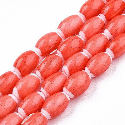 Handmade Lampwork Beads Strands LAMP-N023-004-10-1