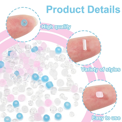2 Sets Glass Seed Beads DIY-FS0008-27A-1