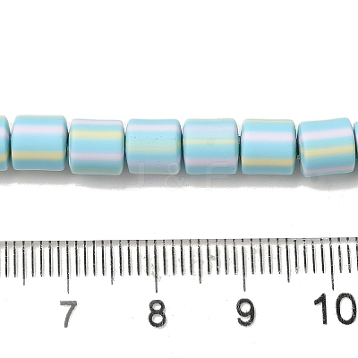 Polymer Clay Beads Strands CLAY-H006-01I-1