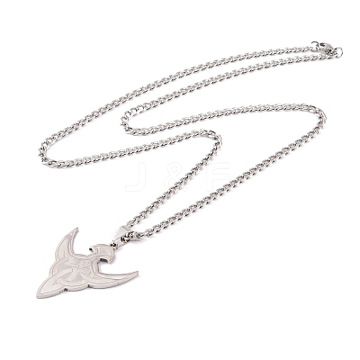 Non-Tarnish 304 Stainless Steel Necklaces NJEW-Q338-12P-1