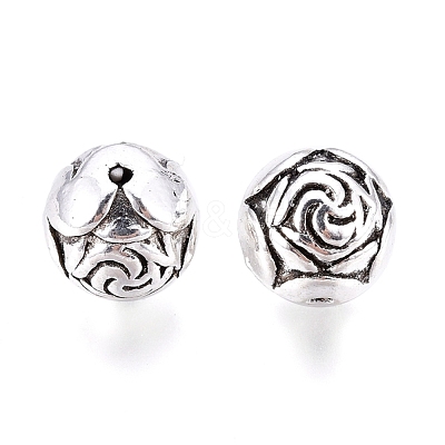 Tibetan Style Alloy Beads TIBEB-L004-076AS-1