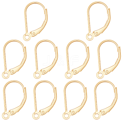 5 Pairs 925 Sterling Silver Leverback Earring Findings STER-BBC0009-20-1