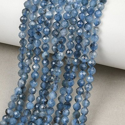 Natural Devil Blue Aquamarine Beads Strands GG-CBAF158-D01-08-1