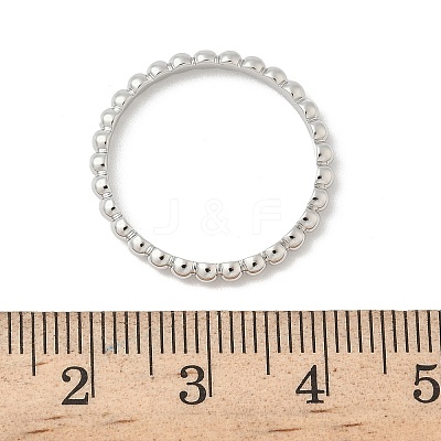 925 Streling Silver Plain Band Rings RJEW-P164-01C-P-1