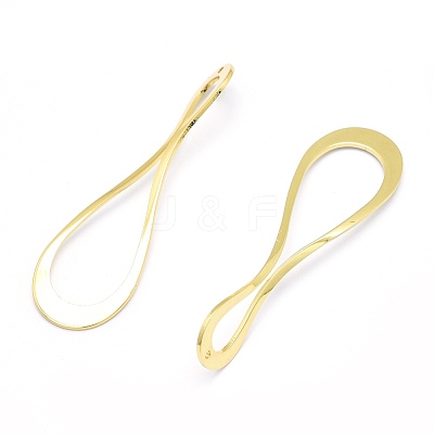 Brass Pendants KK-P155-18G-NR-1