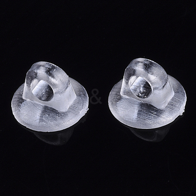 Transparent AS Plastic Charm Base Settings FIND-T064-006A-01-1