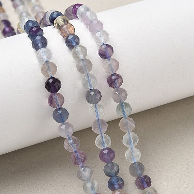 Natural Fluorite Beads Strands G-F717-10-1