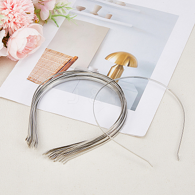 36Pcs Iron Hair Band Findings OHAR-OC0001-11-1
