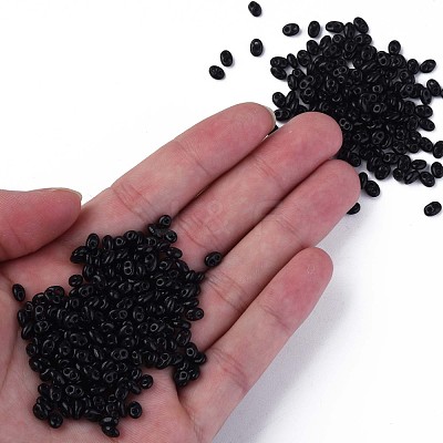 Opaque Luster Czech Glass Seed Beads SEED-N004-005-D03-1