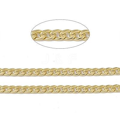 Brass Curb Chains CHC-P010-12G-1