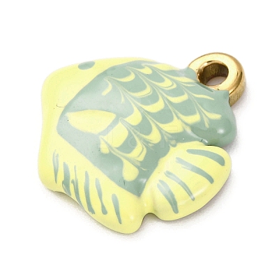 304 Stainless Steel Pendants STAS-Z168-01G-17-1