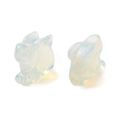Opalite Carved Figurines DJEW-L023-E03-1