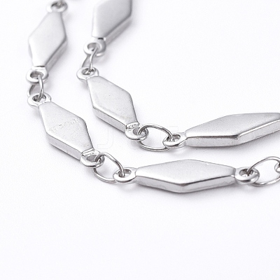 Tarnish Resistant 304 Stainless Steel Link Chains STAS-P219-65-1