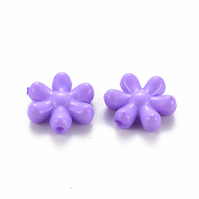 Opaque Acrylic Beads MACR-S373-23H-1
