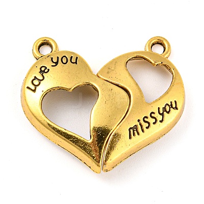 Alloy Magnetic Pendants PALLOY-Z020-05AG-1