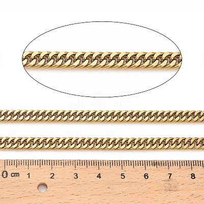 316 Surgical Stainless Steel Cuban Link Chains CHS-B010-01D-G-1