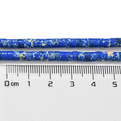Synthetic Imperial Jasper Dyed Beads Strands G-D077-D01-02B-1
