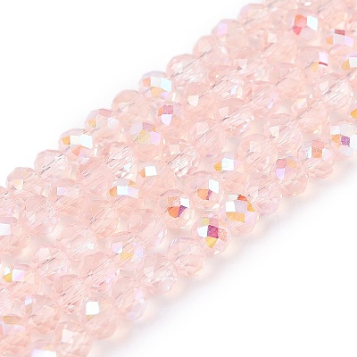 Electroplate Glass Beads Strands LS-EGLA-A044-T3mm-L22-1