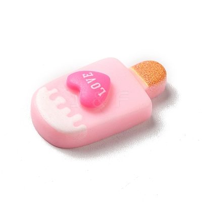 Cartoon Snack Opaque Resin Cabochons RESI-K019-47-1