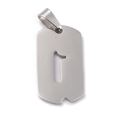 Non-Tarnish 304 Stainless Steel Pendants STAS-O127-B01-1
